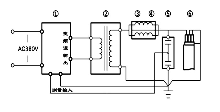 高压电缆耐压试验装置接线原理图